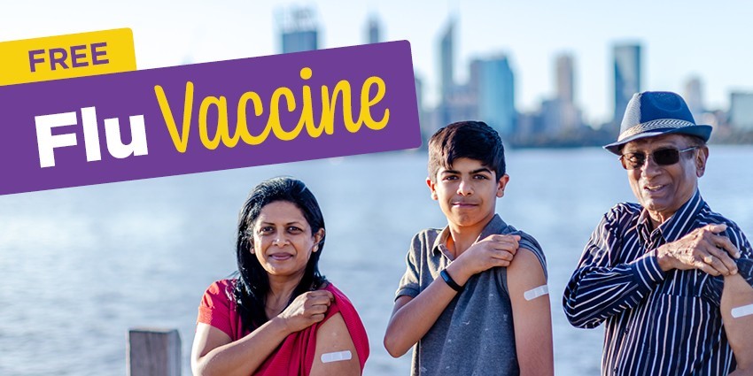 Free Flu Vaccination now available