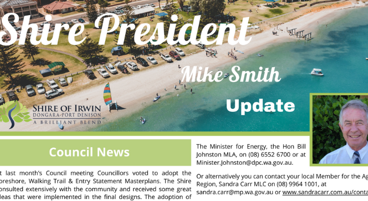 Shire President March Update